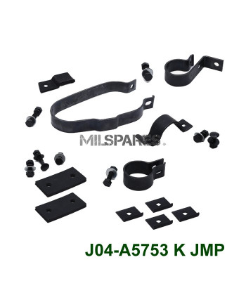 Clamp kit, oval exhaust